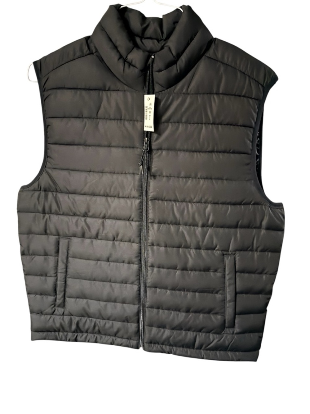 Aeropostale Down Quilted Puffer Vest in Black Sz M NWT